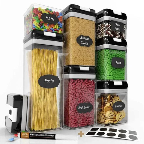 Набор маленьких баночек для специй FOOD, Баночки для специй на стол Контейнера сыпучих продуктов IX-42 Львов - изображение 9