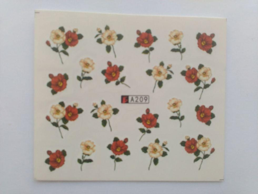 Водные наклейки для ногтей А209 Киев - изображение 1