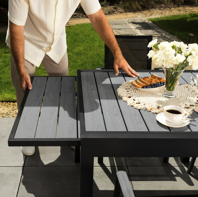 Стіл Di Volio Comlo розсувний сірий Киев - изображение 2