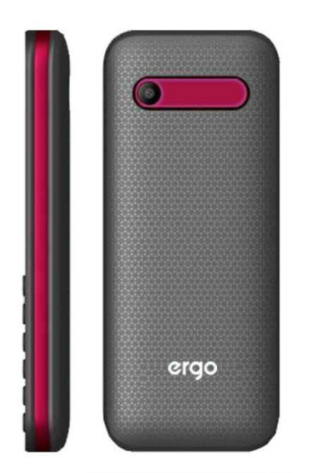 Мобільний телефон Ergo E241 Dual Sim Red ( 26326 ) Харьков - изображение 2