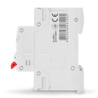 Автоматический выключатель Videx_ RS4 RESIST 2п 16А С 4,5кА (VF-RS4-AV2C16) Винница