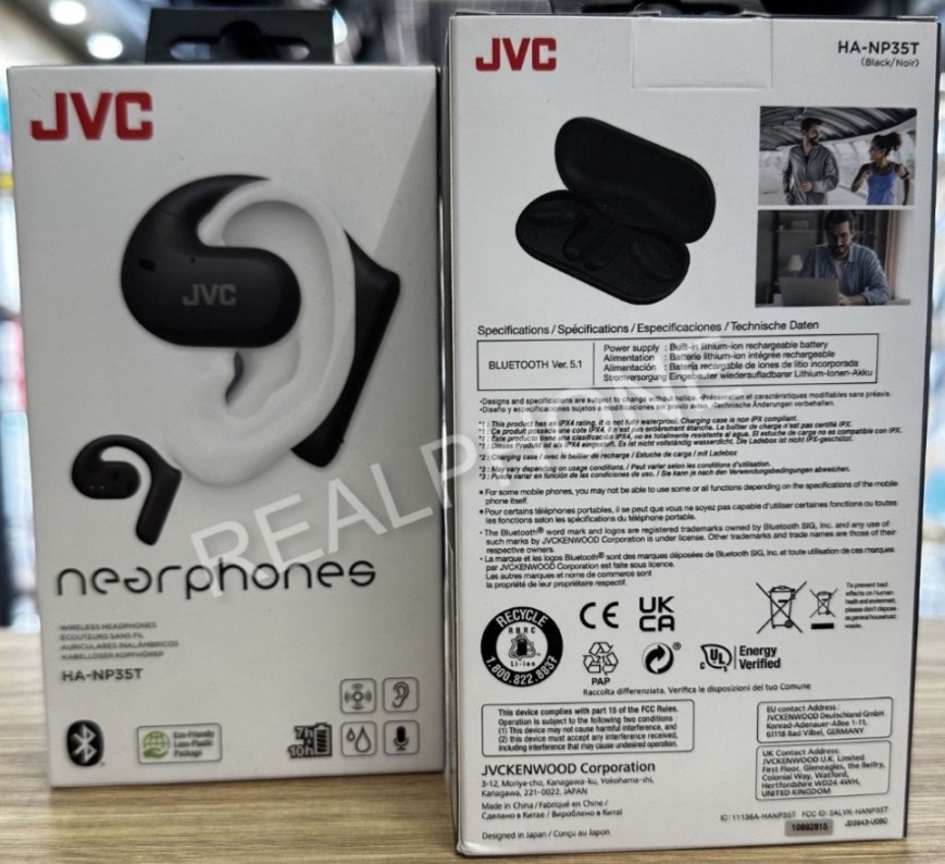 Наушники: JVC Near Phones HA- NP35T Black Харьков - изображение 2