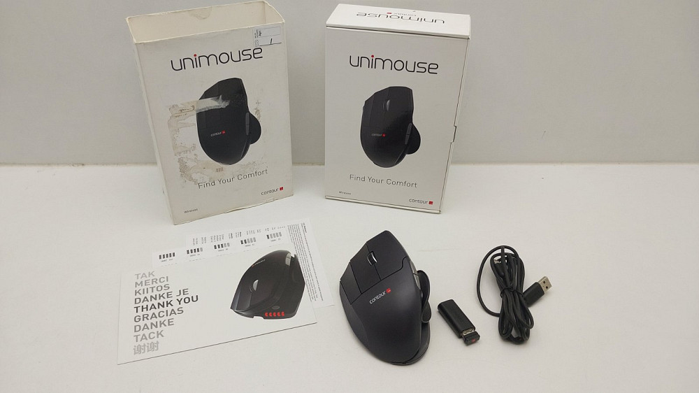 Безпровідна мишка / трекбол Contour Wireless Unimous для лівші Луцк - изображение 1