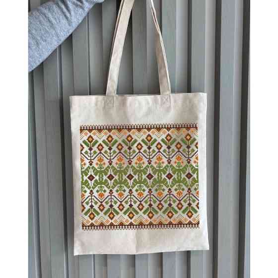 Екошопер BookOpt BK 4111 Карпатська вишивка бежевий Київ