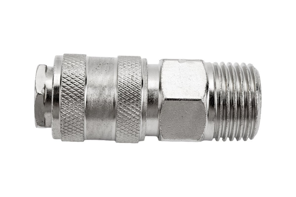 Швидкороз'єм пневматичний з клапаном, зовнішнє різблення 1/2