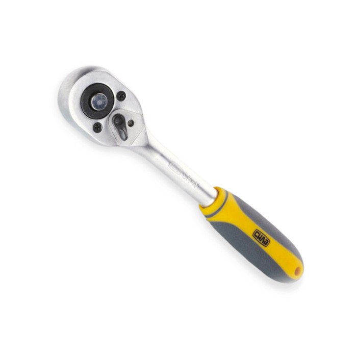 Трещітка з квадратом 1/2" 24 зуби 250 мм CrV Мукачево - фото 1