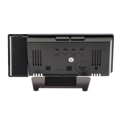 Электронные часы с проекцией времени на стену термометром будильником настольные зеркальные часы Одесса - изображение 4