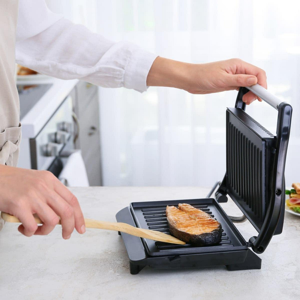 Бутербродниця Magio MG-364 сріблястий з чорним Харків - фото 4