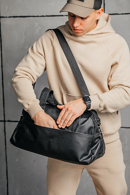 Спортивная мужская сумка, Классическая вместительная сумка для тренировокMasterSem Киев - изображение 6