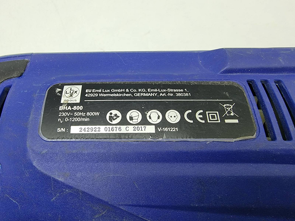 Перфоратор Lux-tools BHA-800 (Б клас) Луцьк - фото 2