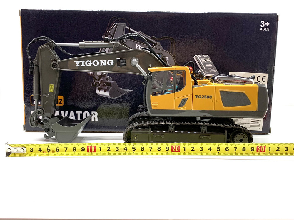 Екскаватор гусеничний на радіоуправлінні Вид 2 Жовто-чорний (ВС1037) Чернигов - изображение 7