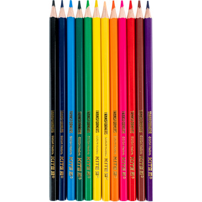 Карандаши цветные Kite Transformers 12 цветов (TF24-051) Винница - изображение 3