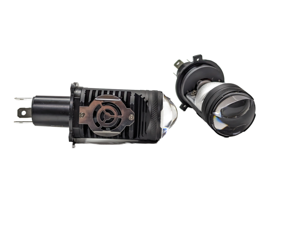 Комплект світлодіодних лінз HeadLight T9 BI-LED H4 mini 12/24V Харків - фото 2