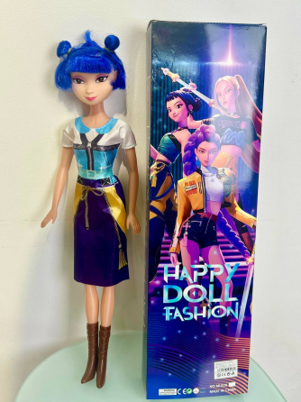 Зої Zoey K-Pop Demon Hunters Кей-піп мисливці на демонах, висота — 50 см у подарунковій коробці Чернівці