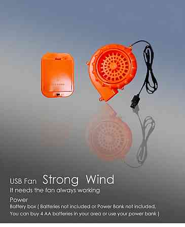 Надувной костюм Сумо RESTEQ — костюм борца Sumo для взрослых (рост 150–200 см), карнавальный прикольный костюм с вентилятором для Киев