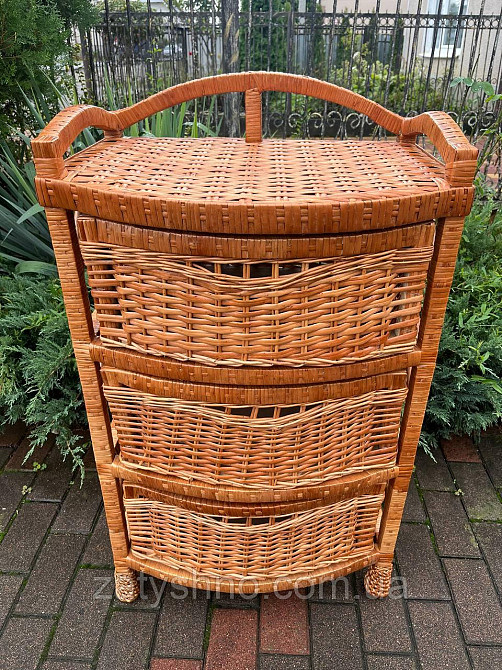 Шухляда-комод із лози дутий Київ - фото 5