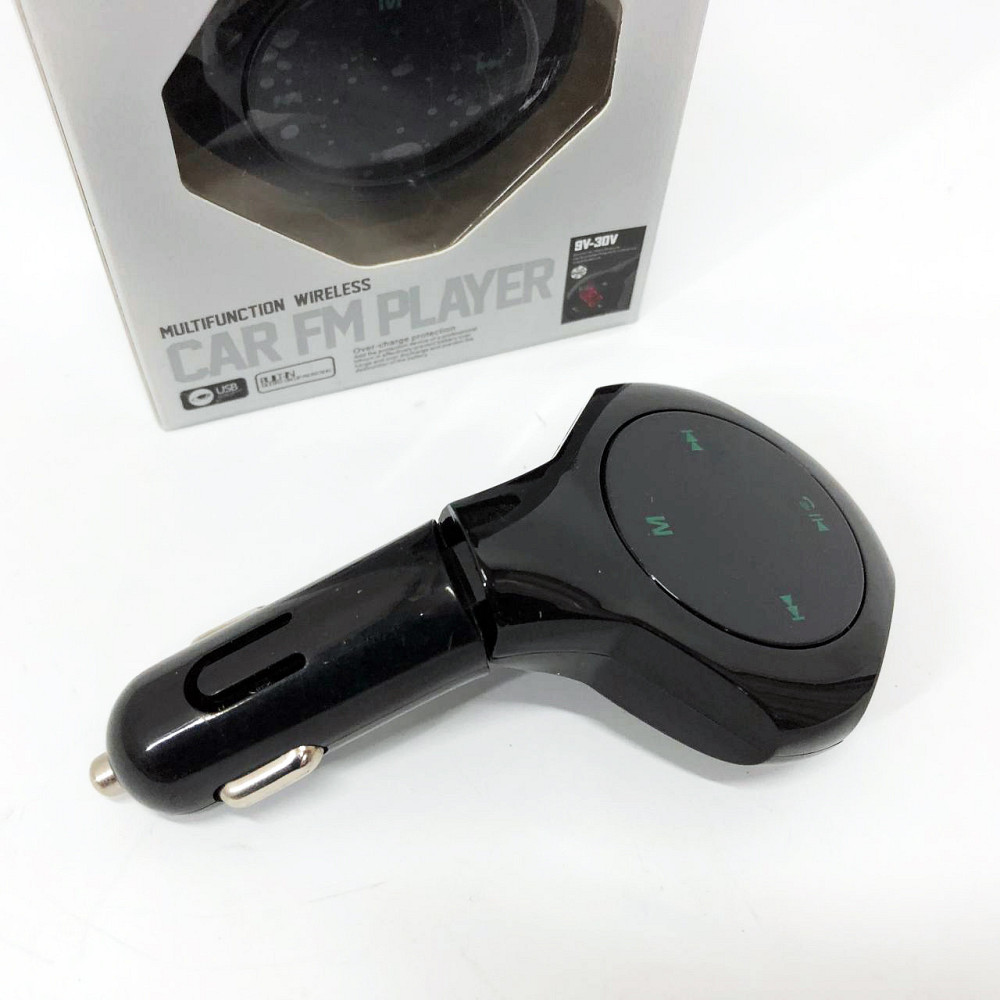 Фм трансмиттер для авто с блютуз H29 BT, Трансмиттер в прикуриватель, Трасмиттер GI-122 для автомобиля Киев - изображение 4