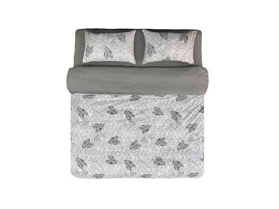 Комплект постільної білизни 2-х сп Printed 8092-8 (2,40м) 80г/м2 CLOSED 17-0205 Elephant Skin мікрофібра ТМ ARCLOUD Київ