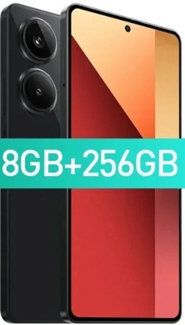 Телефон Redmi Note 13 Pro 8/256Gb Black / Purple G99 200mp 120Hz. Amoled 2K FHD. Київ - фото 3