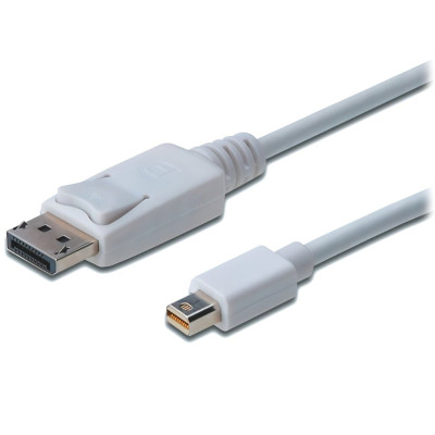 Кабель мультимедійний miniDisplayPort M to DisplayPort M 3.0m Digitus (AK-340102-030-W) Вінниця - фото 1