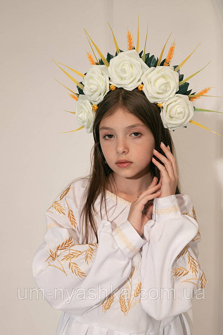 Дитяче вишите плаття з колосками Кривий Ріг - фото 7