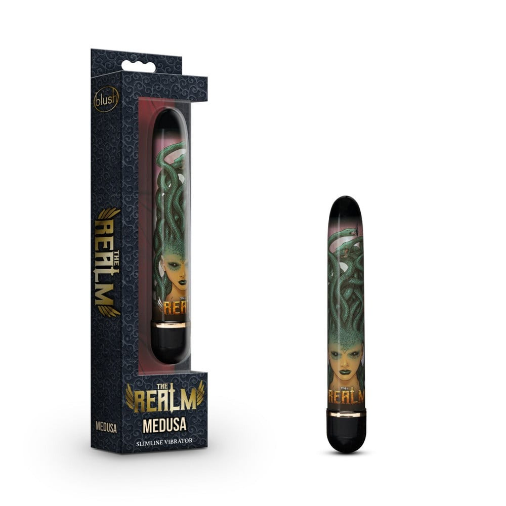 Вибратор Дамский пальчик Blush The Realm Medusa черно-зеленый Sex Aura Киев - изображение 1
