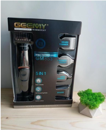 Машинка для cтрижки аккумуляторная GEEMY GM-853 5в1 7119 Киев