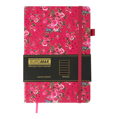 Книга записна Buromax CHERIE А5 96 аркушів лінія, малиновий (BM.295205-29) Вінниця - фото 2