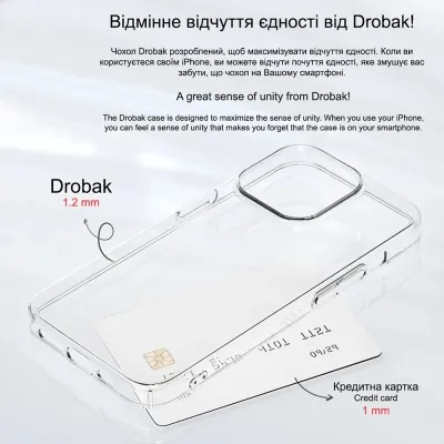Чохол до мобільного телефона Drobak Acrylic Case для Apple iPhone 14 (949413) Вінниця - фото 10