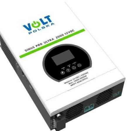 Гібридний Інвертор Volt Polska 2000W 12V. ДЖБ ИБП Гибридный Инвертор. Харків
