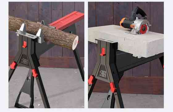 Підставки портативні складні з затискачем (захоплення-440мм, ширина губок-180мм) ROCKFORCE RF-625955 Одеса