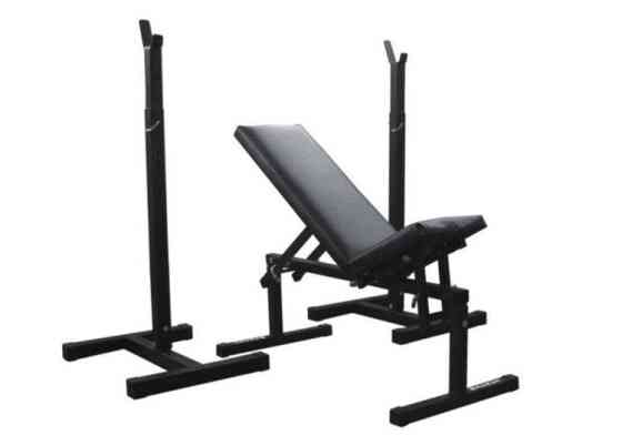 Скамья для жима регулируемая + стойки MAGNUS Стойки, скамьи для жима и приседаний Киев