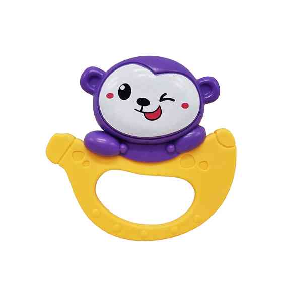 Брязкальце дитяче Мавпа 668-61C в ручку Вінниця