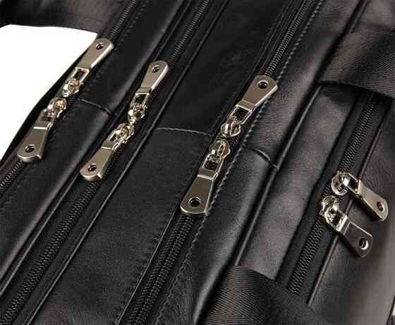 Сумка чоловіча Vintage 14379 Чорна Київ