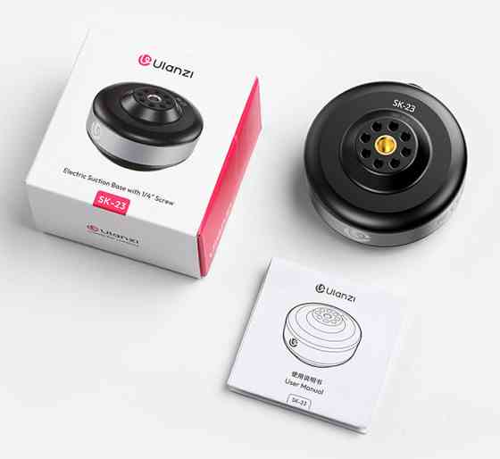 Присоска електрична з різьбленням 1/4 Ulanzi SK-23 Київ