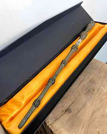 Бузинная палочка Дамблдора 1:1 RESTEQ в подарочной коробке Гарри Поттер волшебная коллекционная Киев