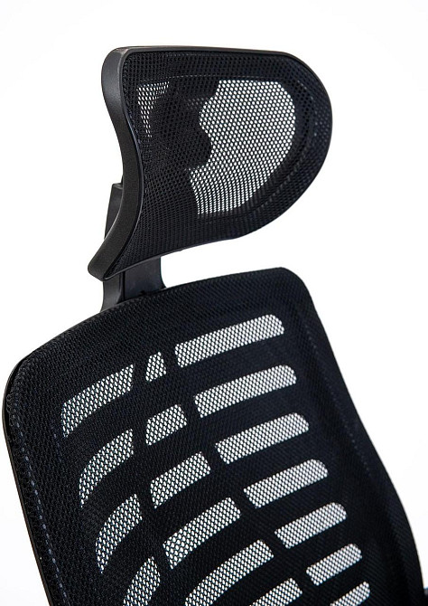 Офісне Крісло Керівника Richman Blast Сітка Чорний Київ - фото 7