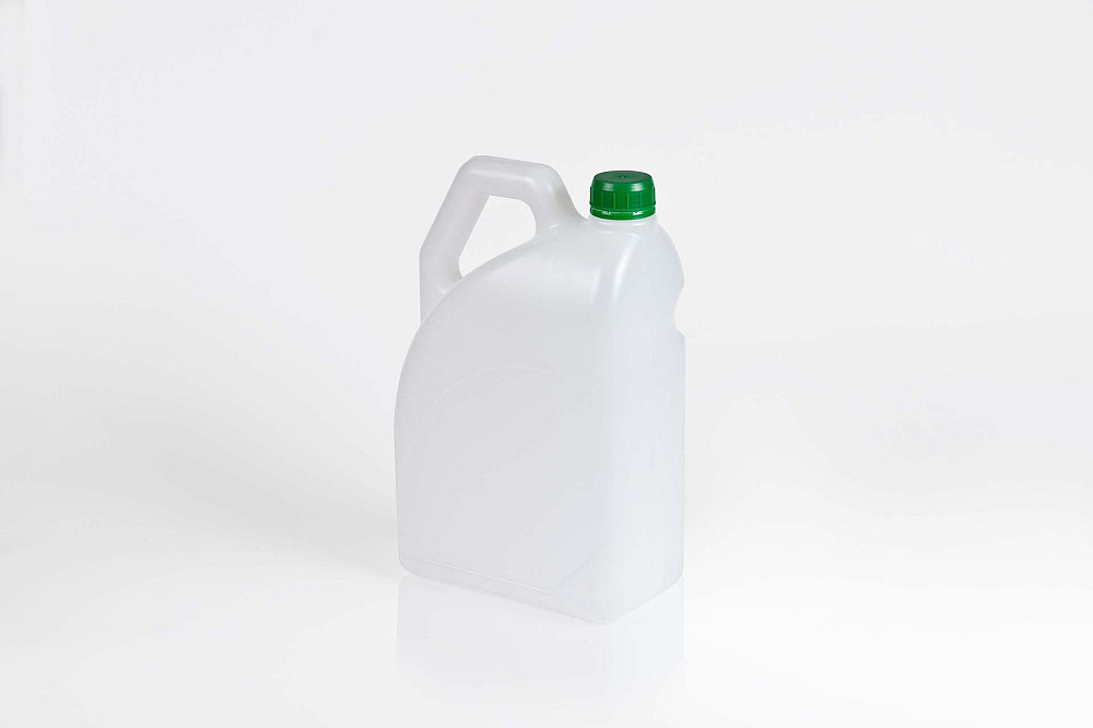 Каністра 5 л (HDPE) з кришкою Б-38 + лійка Гостомель - фото 2