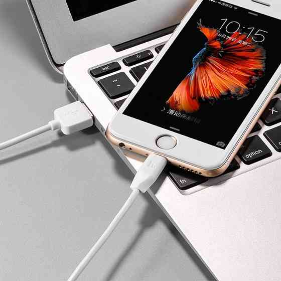 Кабель Hoco X1 Lightning 3м білий Львів