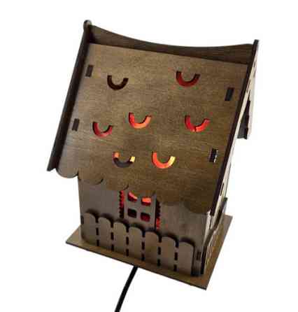 Лампа соляная настольная Домик Киев