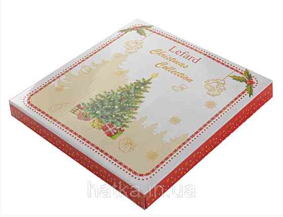 УЦІНКА! ТАРЕЛКА ПІДСТАВНА НОВОГОДНЯ "CHRISTMAS DELIGHT" 21СМ + ПОДАРУНОВА ПАКОВАННЯ Київ