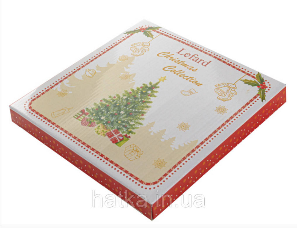 УЦІНКА! ТАРЕЛКА ПІДСТАВНА НОВОГОДНЯ "CHRISTMAS DELIGHT" 21СМ + ПОДАРУНОВА ПАКОВАННЯ Київ - фото 2