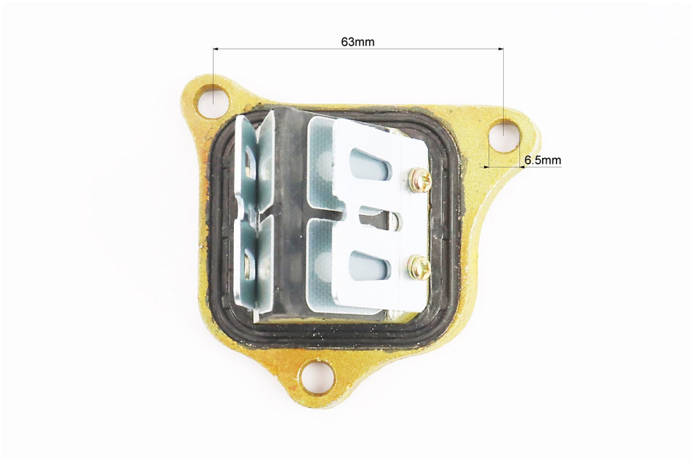 Клапан пелюстковий карбюратора Honda AF-34/35 (під 3 болти, корпус метал) Київ - фото 3