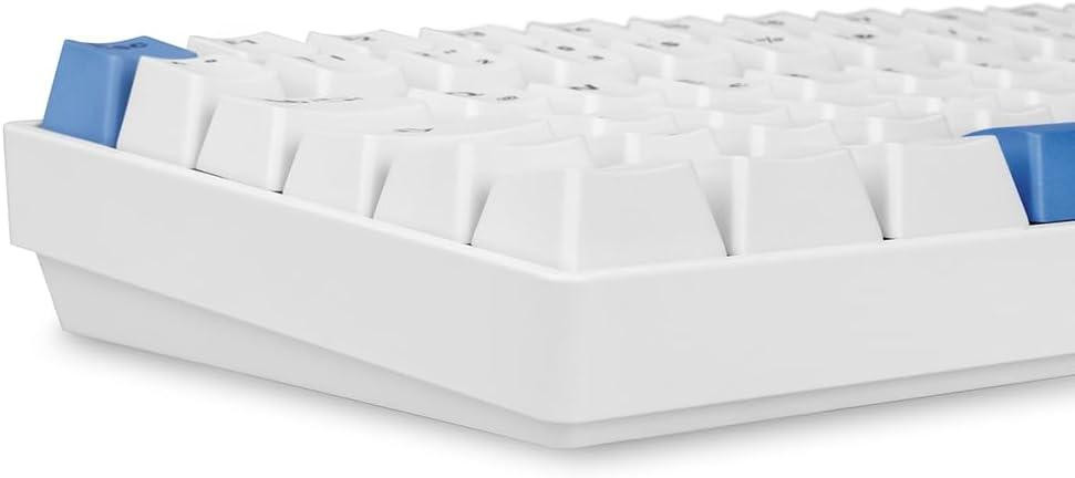 Механічна ігрова клавіатура дротова компактна з RGB підсвіткою Sharkoon Skiller SGK50, Hot-Swap, USB-C, Gateron біла, геймерська Київ - фото 3