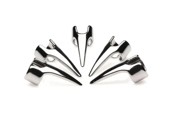 Набір кілець з кігтями Master Series Five-Piece Sensation Claw Rings - Silver Львов
