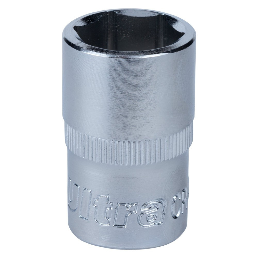 Насадка шестигранна коротка 1/2" 17 мм CrV ULTRA (6070172) Київ - фото 2