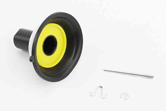 Мембрана кругла 16мм (метал, внизу з виїмкою) + голка Київ