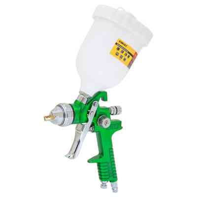 Краскопульт Sigma HVLP 1.3+1.7 верхний бак, (зеленый) (6812121) Винница