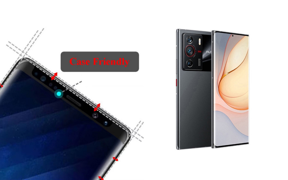 Защитное стекло HyperGlass Pro для Nubia Z40 Pro – максимальная чувствительность и защита Киев - изображение 4