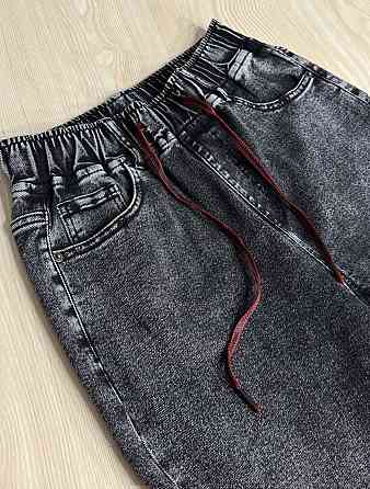 Джинсы женские Vanver 82033 MOM comfort jeans с резинкой на талии черные, Чорний, 31, 31, 82 см, 108 Одесса